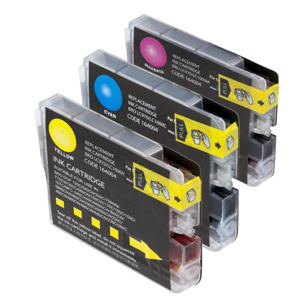 Multipack, 6 bläckpatroner, 2x(C/M/Y)