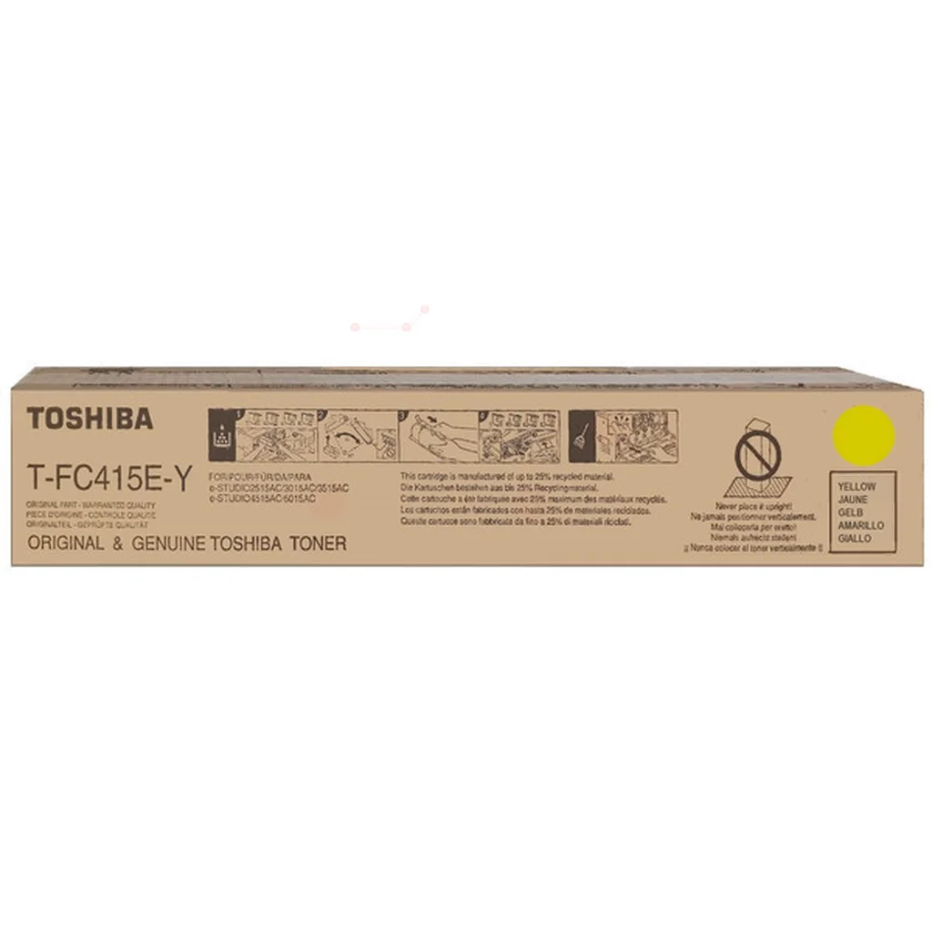 TOSHIBA T-FC 415 EY Tonerkassett Gul