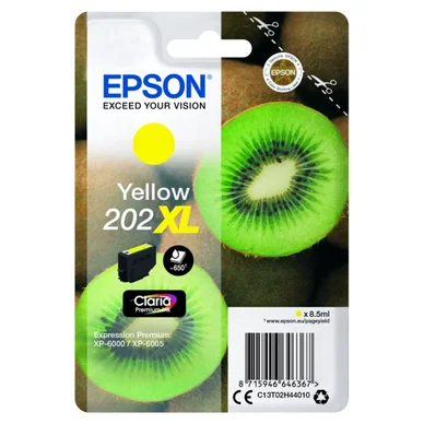 Epson Epson 202XL Mustepatruuna Keltainen C13T02H44010 Vastaa: N/A