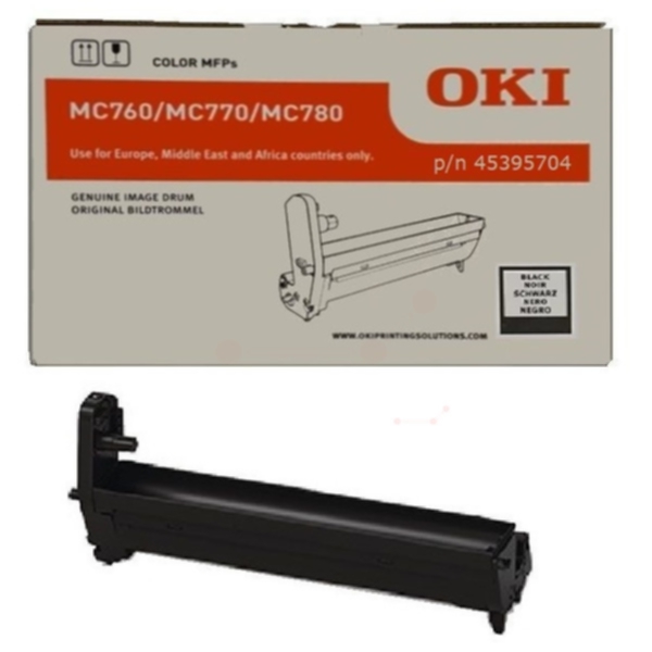 Oki Trommel Svart 30k - Mc760/70/80 Serie