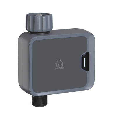 DELTACO SMART HOME vandvandingsmaskine, 4x AA batteridrevet, Wi-Fi SH-OW03 Modsvarer: N/A