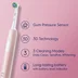 Oral-B Pro 1 Series 1 Eltandborste Pink + Extra Refill