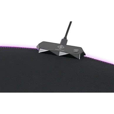 Deltaco Gaming DFP430 Golvmatta RGB, svart