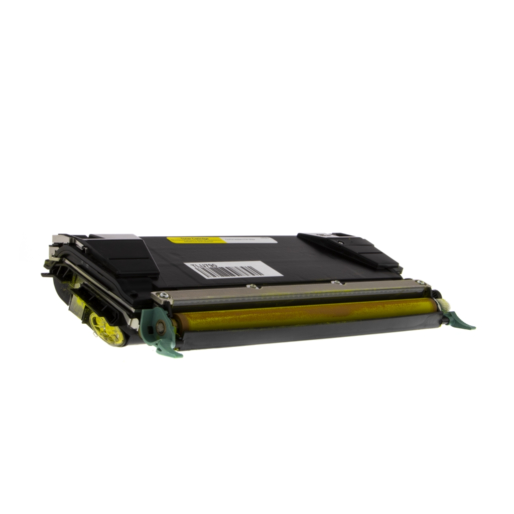 Tonerkassett, erstatter Lexmark C734A1YG, gul, 6.000 sider Toner