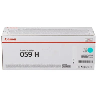 Canon Canon 059 H Tonerkassette Cyan 3626C001 Modsvarer: N/A billede
