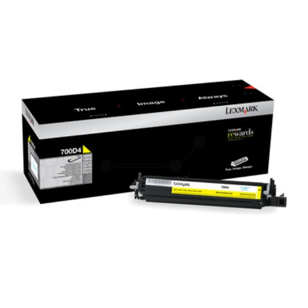 Lexmark 700D4 Framkallare Gul
