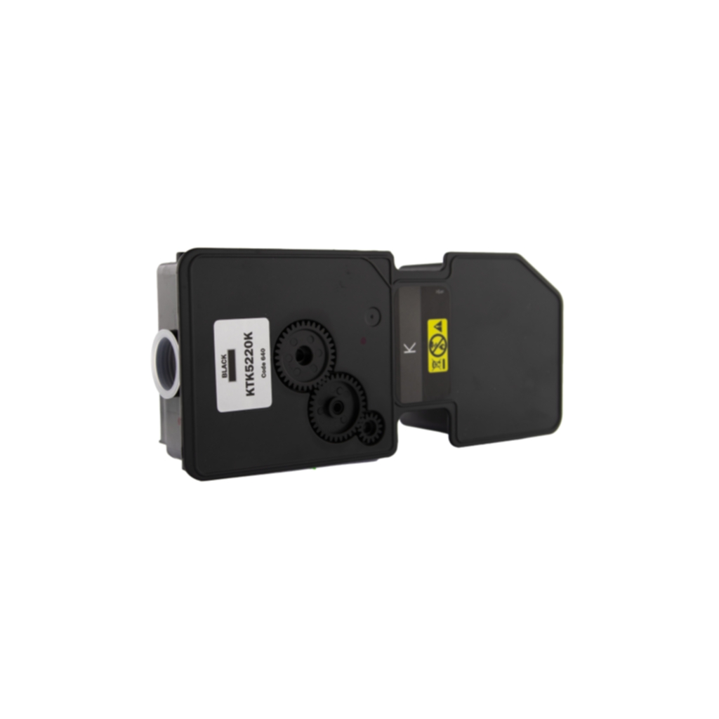 WL Tonerkassett, erstatter Kyocera TK-5220 K, svart, 1.200 sider KTK5220K Tilsvarer: TK-5220K