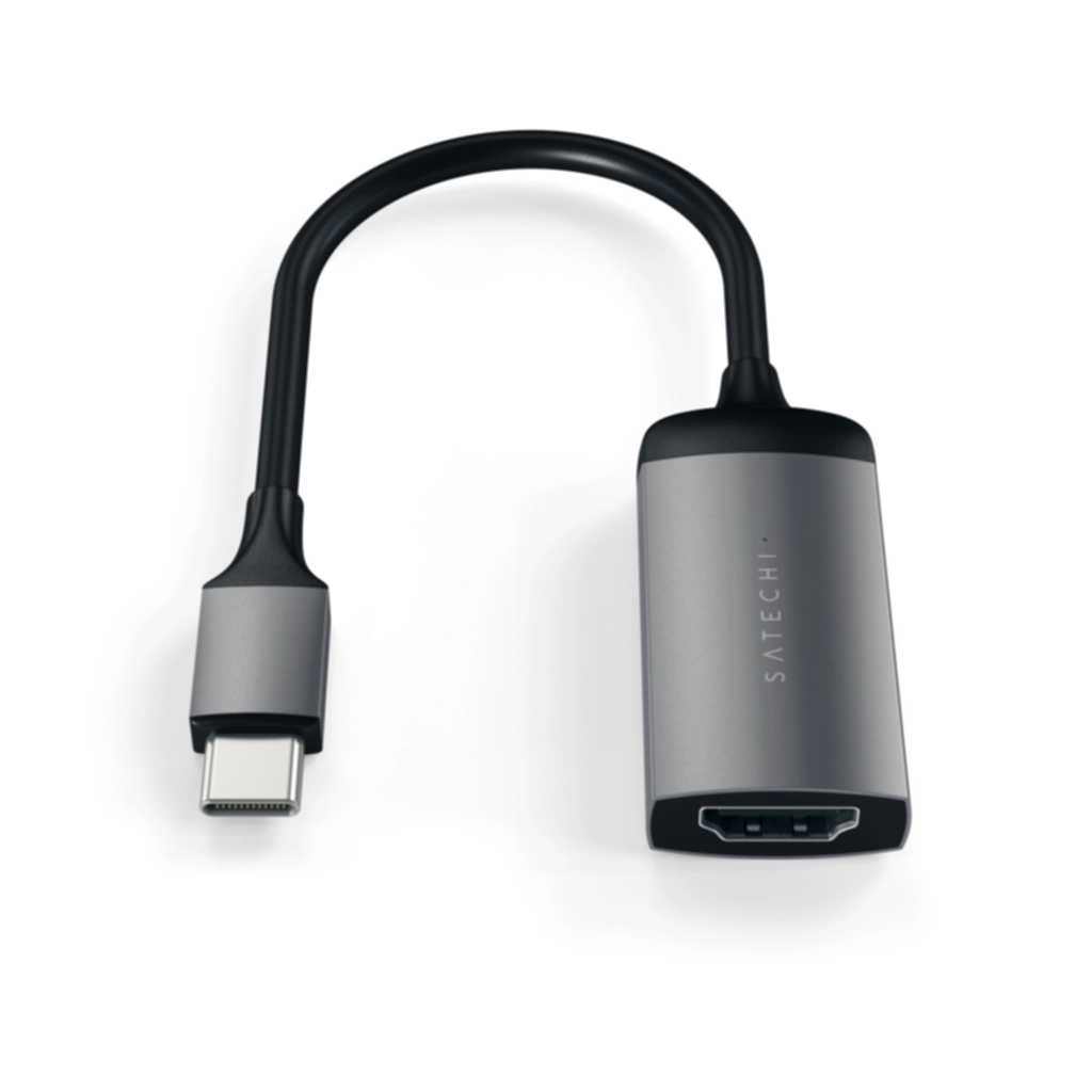 Satechi Satechi USB-C 4K 60 Hz HDMI-adapter, Space Grey Adaptere og omformere,Elektronikk