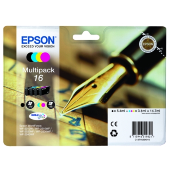 Epson Epson Blekkpatron MultiPack Bk,C,M,Y, 175 sider