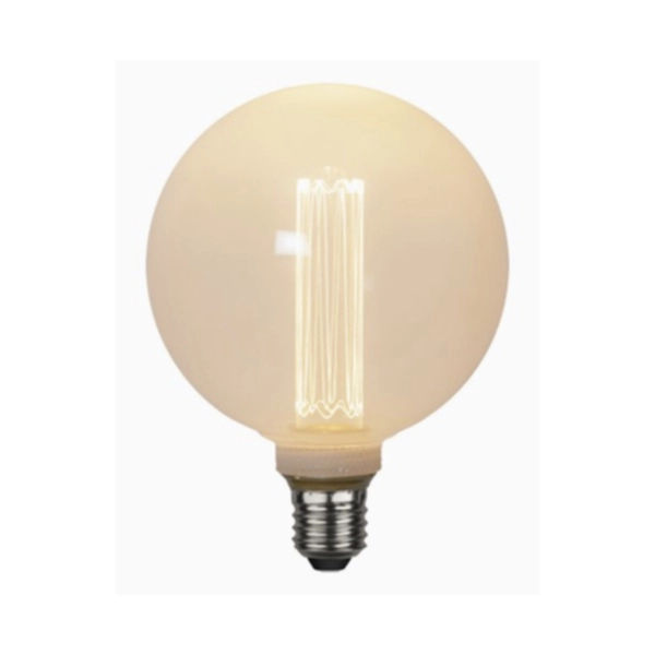 E27 LED Globlampa G125 1W 2000K