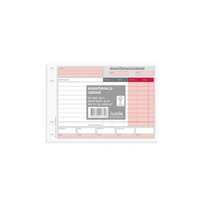 Blankett bokföringsorder A5 L 50 blad