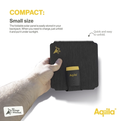 Aqiila Sunbird P21 Solcellsladdare 21W