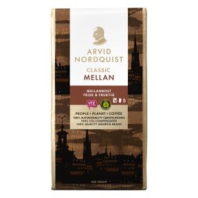 Arvid Nordquist Classic Kaffe Mellanbrygg 500 g, 12 st