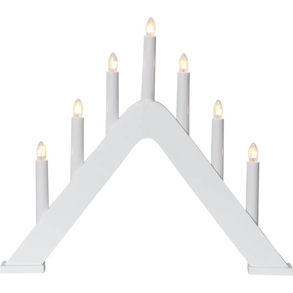 Ljusstake Jarve Vit 41cm