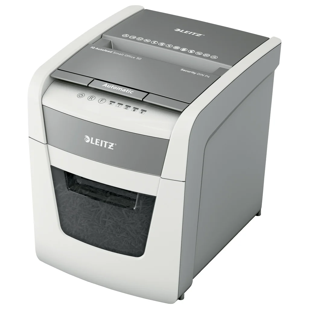 Dokumentförstörare Leitz IQ Auto Small Office50 P4