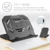 2in1 Laptop Stander Sort 360 Roterbar incl Mobil Stander