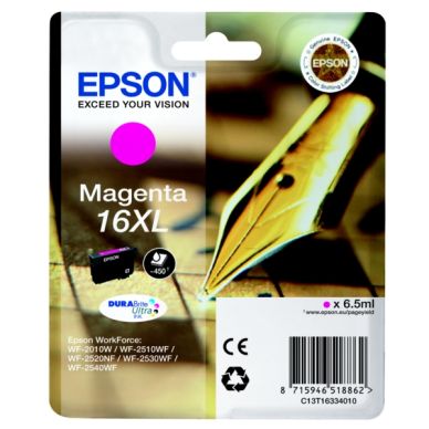 EPSON alt EPSON 16XL Blækpatron Magenta