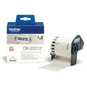 Brother DirectLabel Etiketter Vit Film 62mm x 15,24m