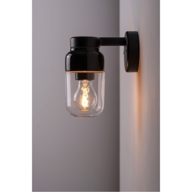 Ifö Electric alt Ohm Wall Vägglampa LED E27 Svart 100/210 Klarglas IP44