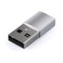 Satechi Adapter USB-A till USB-C, Silver