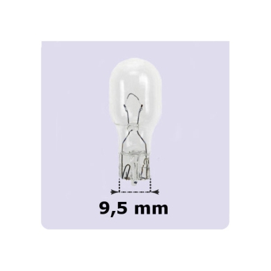Bosma  orange T15 wedge W2.1x9.5d 16W 12V