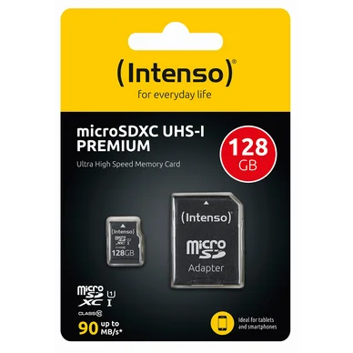 Intenso Intenso Micro SDXC 128GB UHS-I Premium 4034303019892 Modsvarer: N/A