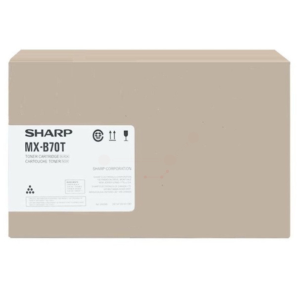 Sharp MXB-70T Tonerkassett Svart