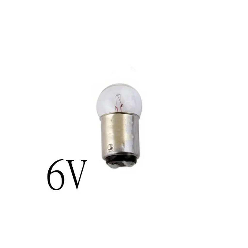 Bosma glödlampa / mopedlampa Ba15d T18x37 15W 6V