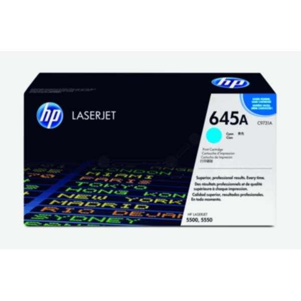HP 645A Tonerkassett Cyan