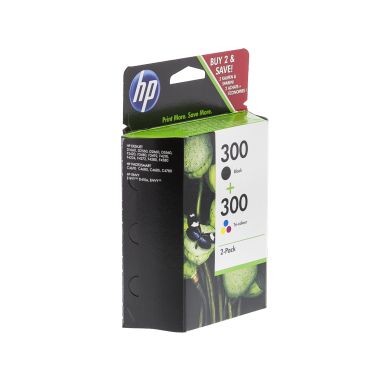 HP alt HP 300 Mustepatruuna Multipakkaus BK+ CMY