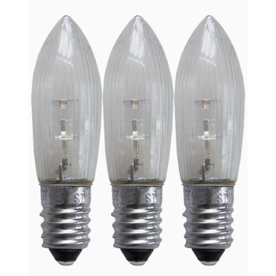 LED-lampa E10 universal 0,2W 3-pack
