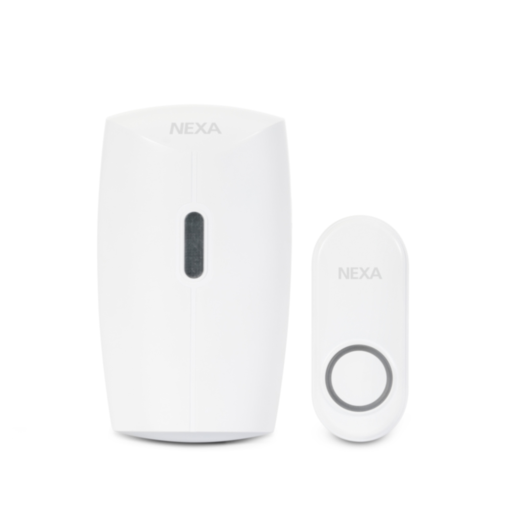 Nexa Trådlös dörrklocka Plug-in MLR-1923/SET Vit