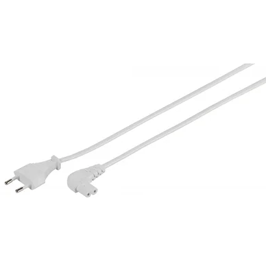 Vivanco Vivanco virtajohto/kulma Euro-C7 ”8”, 3 m, valkoinen 4008928412048 Vastaa: N/A