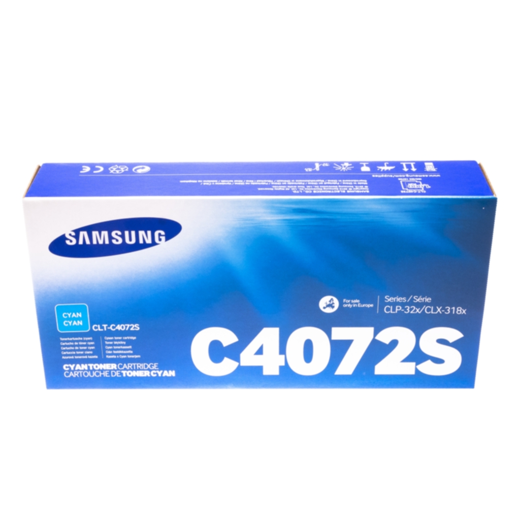 Samsung Tonerkassett cyan 1.000 sider CLT-C4072S Tilsvarer: N/A
