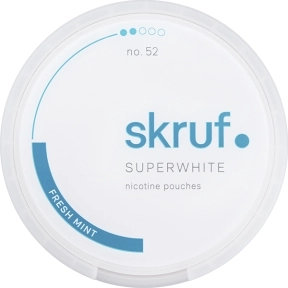 Skruf Superwhite No. 52 Fresh Mint Medium Slim