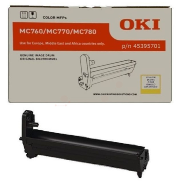 OKI Valse gul 45395701 Tilsvarer: N/A