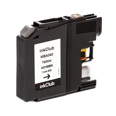 Bläckpatron, ersätter Brother LC223Y, gul, 650 sidor