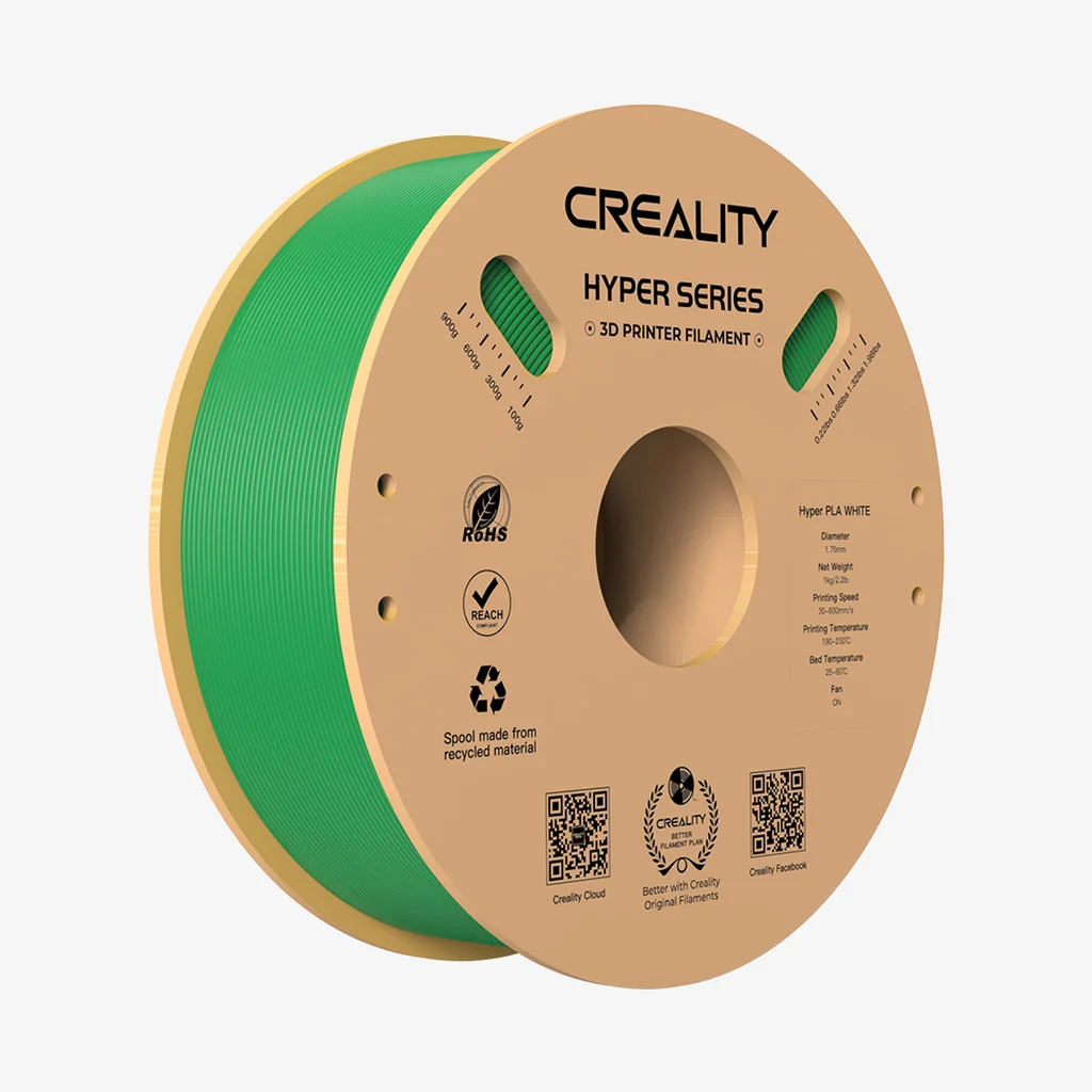 Creality Hyper PLA - 1.75mm - 1kg Grön