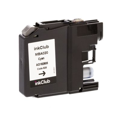 Bläckpatron cyan, ersätter Brother LC223C