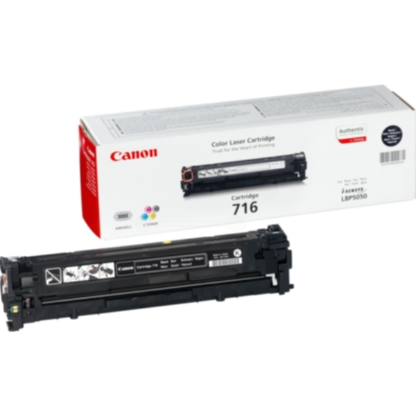 Canon Canon 716BK Tonerkassett Svart 1980B002 Tilsvarer: N/A