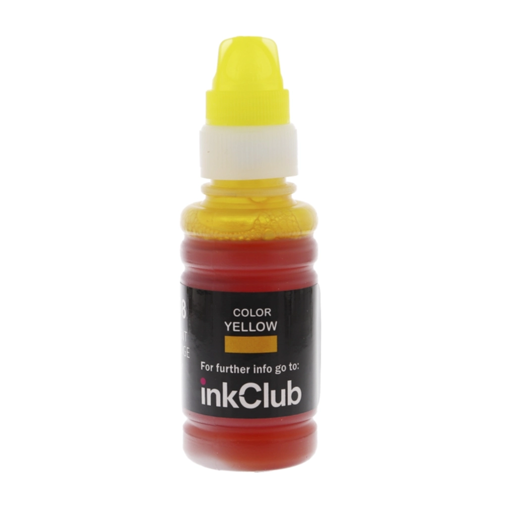 inkClub Bläckpatron, ersätter Epson 664, gul, 70 ml KEF008 ersätter T6644