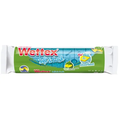 Vileda Wettex Soft & Fresh opvaskeklud 1,5 meter rulle 7391704803015 Modsvarer: N/A