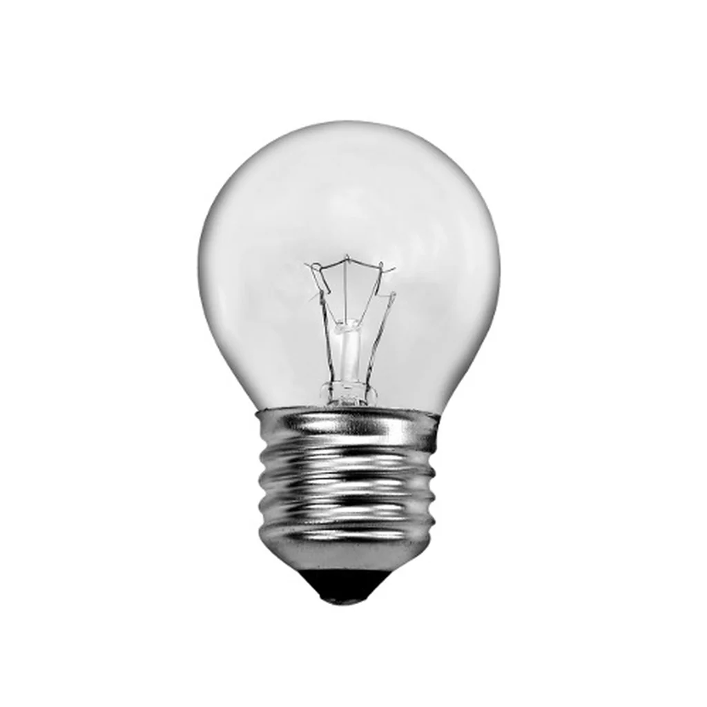 E27 Glödlampa Klotformad Klar 25W 2700K