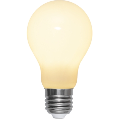 Klick-Dimbar LED lampa opal 2700K 600lm E27 6,5W