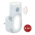 3in1 nödljuslampa med sensor, 40lm