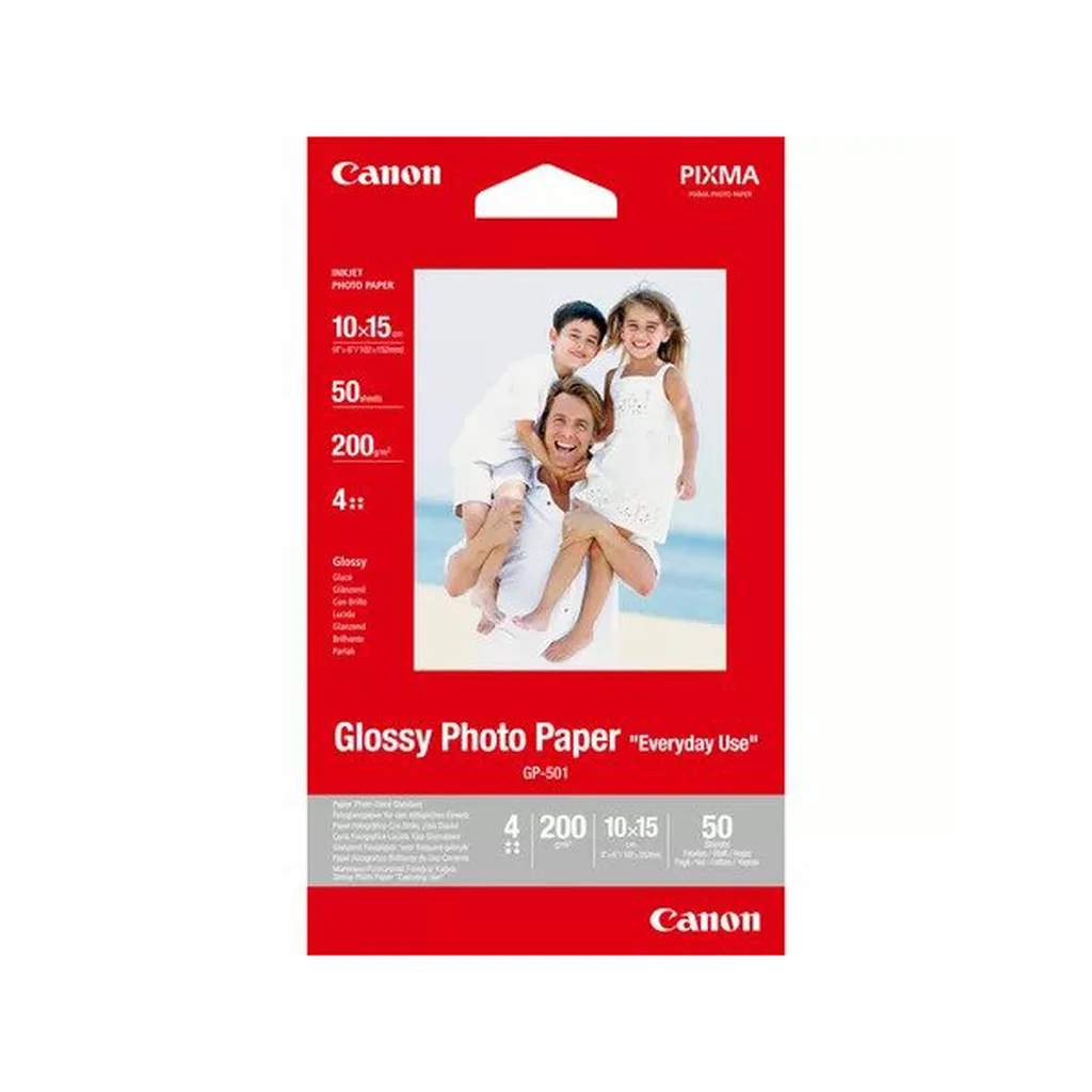 Blankt fotopapper 10x15 cm 200g 50-pack