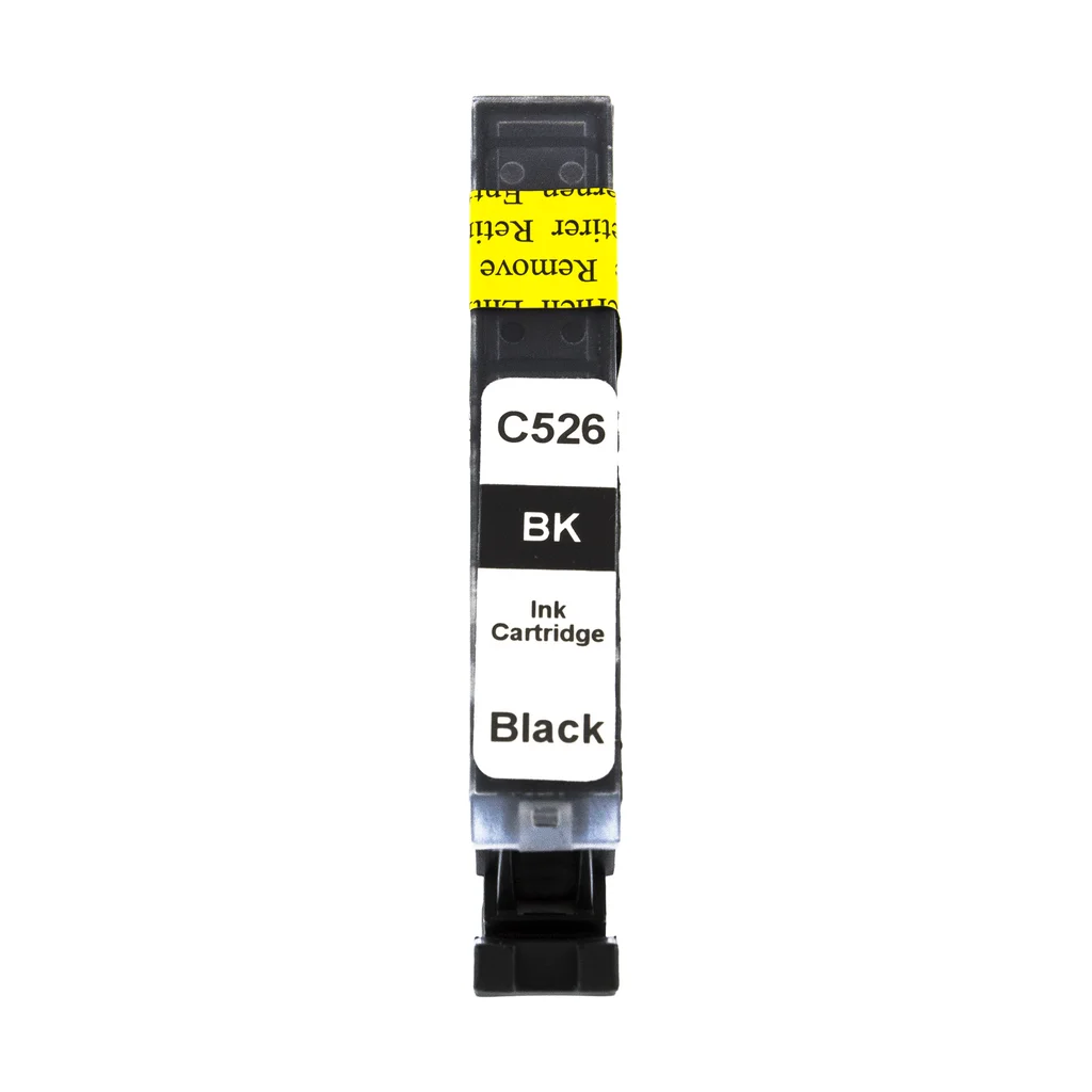 Bläckpatron svart, ersätter Canon CLI-526 BK