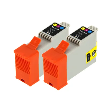 inkClub Blækpatron 3-i-én farve 13,6ml, 2 stk pakning KCB225-2 Modsvarer: BCI-21CL BCI-24C