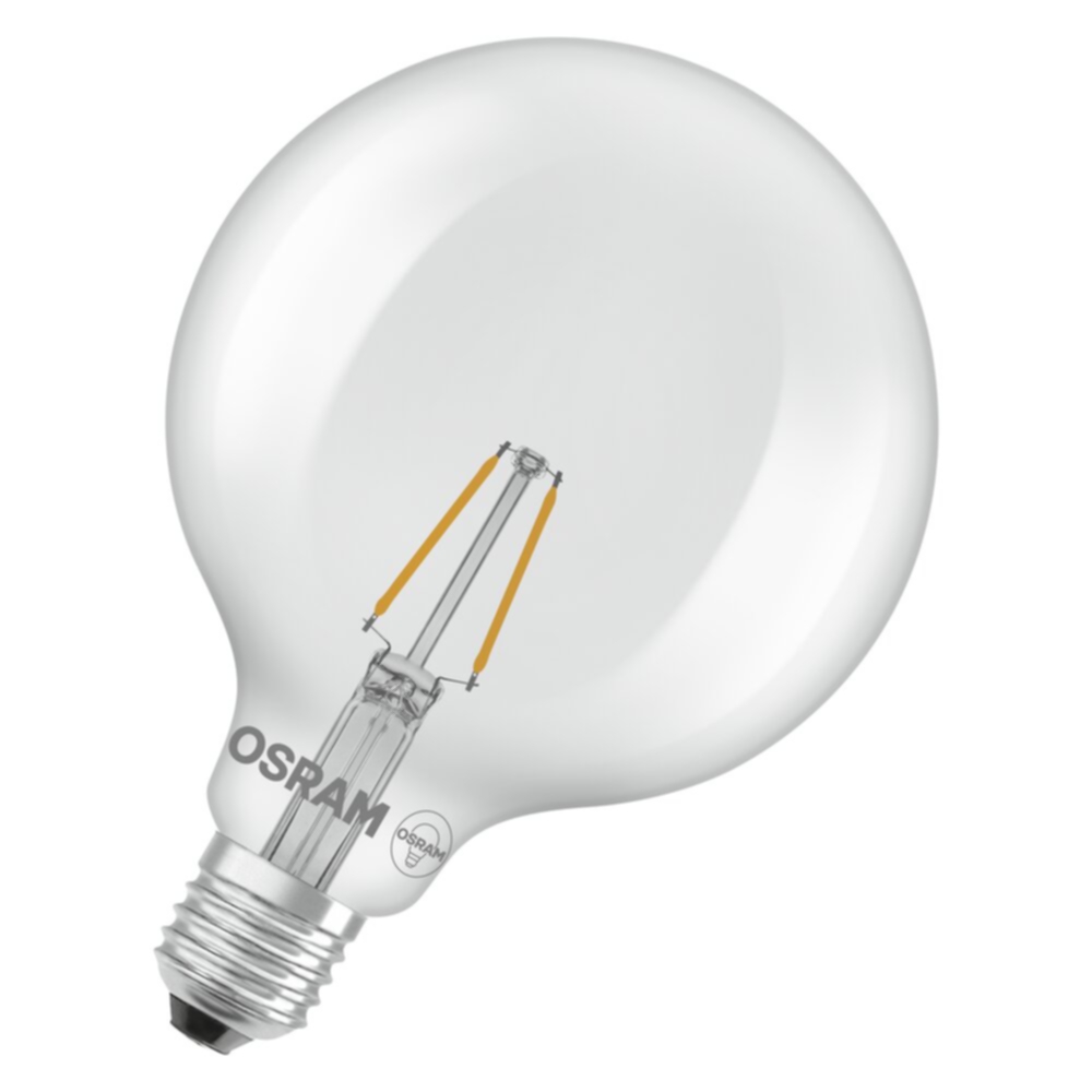 LED Glob125 25 Klar 1,8W 827 E27