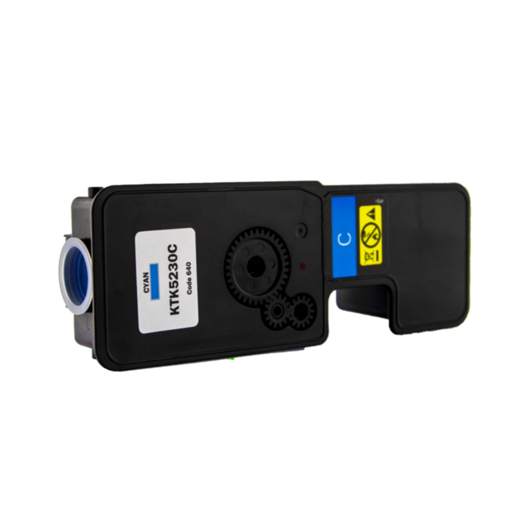 WL Tonerkassett, erstatter Kyocera TK-5230 C, cyan, 2.200 sider KTK5230C Tilsvarer: TK-5230C